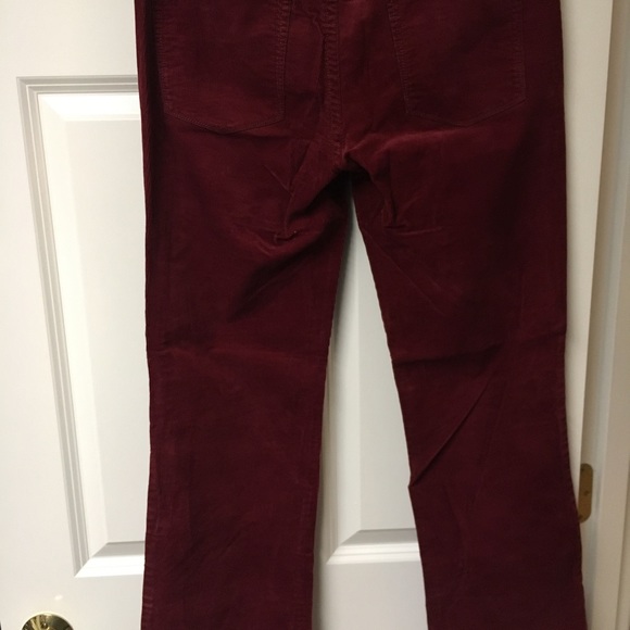 Maroon corduroy pants. Jcrew - Picture 5 of 5